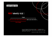 [커뮤니케이션 기법론] 샘소나이트 레드라벨 홍보 전략-7