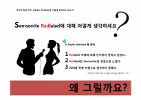 [커뮤니케이션 기법론] 샘소나이트 레드라벨 홍보 전략-9
