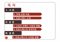 [경영학원론] 프로스펙스의 활성화 방안-2