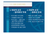 [국제금융] 한국의 환율과 외환시장의 동향-10