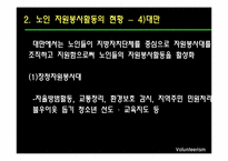 [사회복지] 노인 자원봉사활동의 현황 및 문제점과 해결방안-15