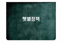 [한국정치사] 햇볕정책에 대한 평가-1