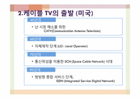 [정보화와 뉴미디어] 케이블 TV의 발전 현황과 미래-6