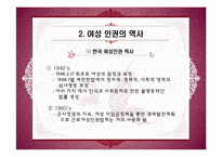 [인권과 사회] 여성의 인권-9