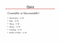 [영문학] 가산명사 Countable & 불가산명사 Uncountable Nouns(영문)-9