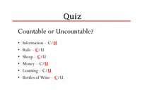 [영문학] 가산명사 Countable & 불가산명사 Uncountable Nouns(영문)-10