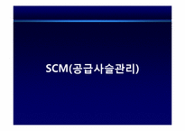 [기업혁신론] SCM(공급사슬관리)-3