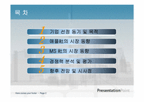 [국제경영학] 애플과 마이크로소프트의 핵심 사업 비교 및 향후 전망-2