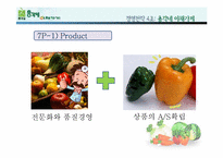 [경영전략] 총각네야채가게 기업성공사례-8