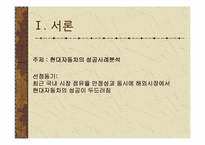 현대자동차 마케팅 성공사례분석-3