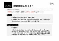 [국제물류] 제8장 국제복합운송-9