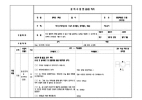 중학교 탁구(스테이션으로 나눠서 롱포핸드, 롱백핸드, 게임) 수업지도안-1