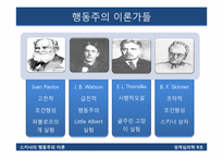 [성격심리학] 스키너의 행동주의 이론-8