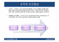 [성격심리학] 스키너의 행동주의 이론-11
