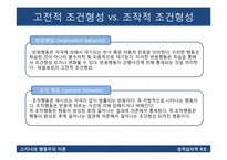 [성격심리학] 스키너의 행동주의 이론-14
