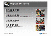 영화의 시대별 변천사 -1970~2010 연대별로 살펴본 Contents의 특징-8