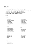 [외식산업론] 수제 햄버거 레스토랑 메뉴디자인 실습-4