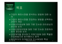 [국제경영] 제11장 해외시장 분석과 진입전략-2