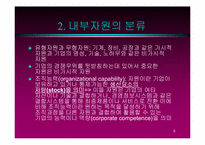 [경영학] 4장 기업의 경영자원과 핵심역량-5