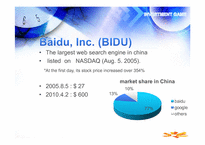 [해외투자론] 나스닥 투자-BIDU, GOOG, PCLN(영문)-6