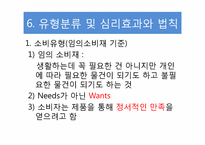 [소비자 심리학] 소비자의 소비유형과 심리효과-15