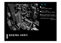 [사회문제론] 범죄문제와 사회복지-1