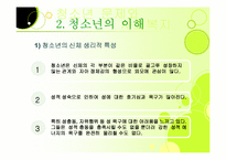 [사회학] 제10장 청소년문제와 사회복지-4