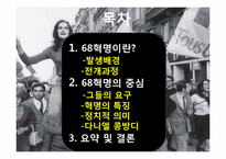 [프랑스 문화연구] 5월 혁명(68혁명)-2