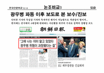 [신문학개론] 한국 신문 비교-조중동VS한경-13