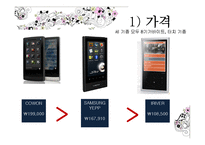 [소비자의사결정] 대안평가 및 정보탐색 실습 -MP3 PLAYER-9