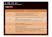 [생산관리] 미셸푸드 Vs 신세계 푸드 사례 분석-9