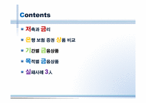 저축과 금리, 금융상품 투자-2