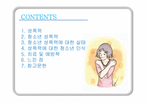 [청소년복지] 청소년 성폭력-2