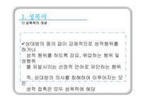 [청소년복지] 청소년 성폭력-3