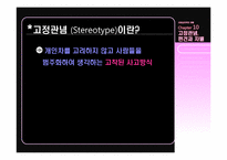 [청소년심리학] 고정관념과 편견-4
