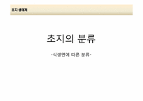 [환경생태학] 세계 주요 생태계와 분류-20