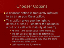 [투자론] 신종옵션(Exotic Options)-12