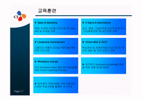 [인력경영론] CJ의 인사제도-17
