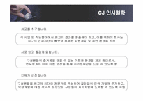 [인적자원관리] CJ인사제도와 인재경영-10