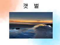 [관광자원론] 농어촌관광자원과 갯벌-9