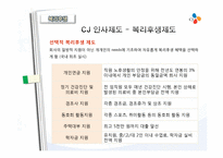 [인력경영론] CJ의 인사제도 변천사-성과도를 중심으로-15