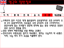 [관광정보론] 영국배낭여행 계획 및 관광정책과 관광지 조사-10