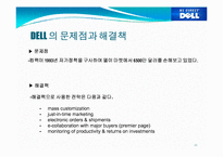 [이비지니스] SCM 성공과 실패사례분석(DELL사와 삼보컴퓨터)-11