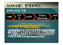 [경영정보] SCM개념과 도입 사례-5