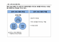 [방송콘텐츠론] 심야 음악 프로그램의 현황과 전망-3
