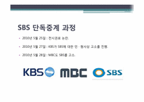 [현대사회와 행정] SBS 스포츠중계 독점-남아공 월드컵을 주제로-7