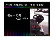 [인문학] 후기 근대의 근대성과 탈근대성의 만남-홍상수, 김기덕 감독-7