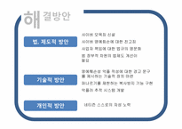 [문헌정보학] 악플의 피해사례와 해결방안-15