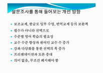 [교육개론] 대학영어 전용강좌 현황과 개선점-15