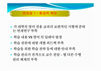 [교육개론] 대학영어 전용강좌 현황과 개선점-20